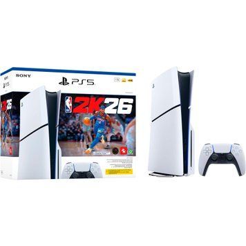 Sony PlayStation 5 Slim 1TB NBA 2K26 Bundle (711719020134) 897469 фото