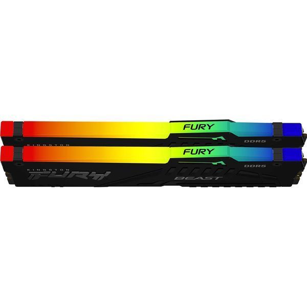 Kingston FURY 32 GB (2x16GB) DDR5 6000 MHz Beast RGB EXPO (KF560C30BBEAK2-32) 663723 фото