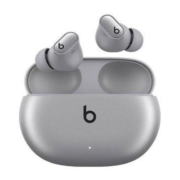 Навушники Beats Studio Buds + True Wireless Noise Canceling Earbuds - Cosmic Silver (MT2P3) MT2P3 фото