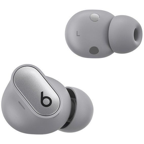 Навушники Beats Studio Buds + True Wireless Noise Canceling Earbuds - Cosmic Silver (MT2P3) MT2P3 фото