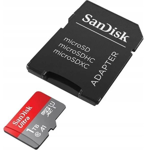 SanDisk 1 TB microSDXC UHS-I Ultra A1 (SDSQUA4-1T00-GN6MA) 830335 фото