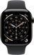 Apple Watch Series 11 GPS + Cellular 46mm Slate Titanium Case with Black Sport Band - M/L (MFD24) MFD24 фото 2