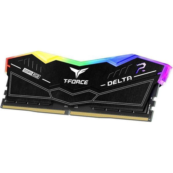 TEAM 32 GB (2x16GB) DDR5 6400 MHz T-Force Delta RGB Black (FF3D532G6400HC40BDC01) 293194 фото