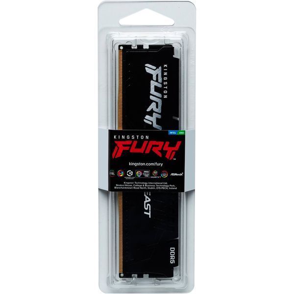 Kingston FURY 32 GB DDR5 5600 MHz Beast Black EXPO (KF556C36BBE2-32) 121303 фото