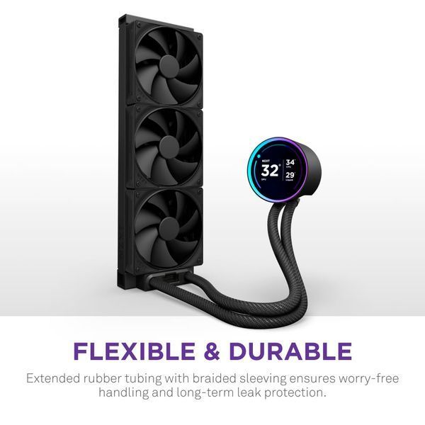 NZXT Kraken Elite 360 2024 Black (RL-KN36E-B2) 424822 фото