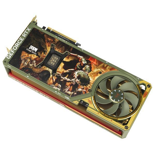 Відеокарта Asus ROG Astral GeForce RTX 5080 DOOM Edition OC (ROG-ASTRAL-RTX5080-O16G-DOOM-EDITION) 899671 фото