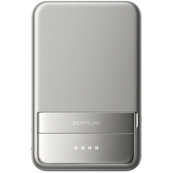 Зовнішній акумулятор EcoFlow RAPID Magnetic 10000мАг Silver (EF-RAPID10000-EU) EF-RAPID10000-EU фото