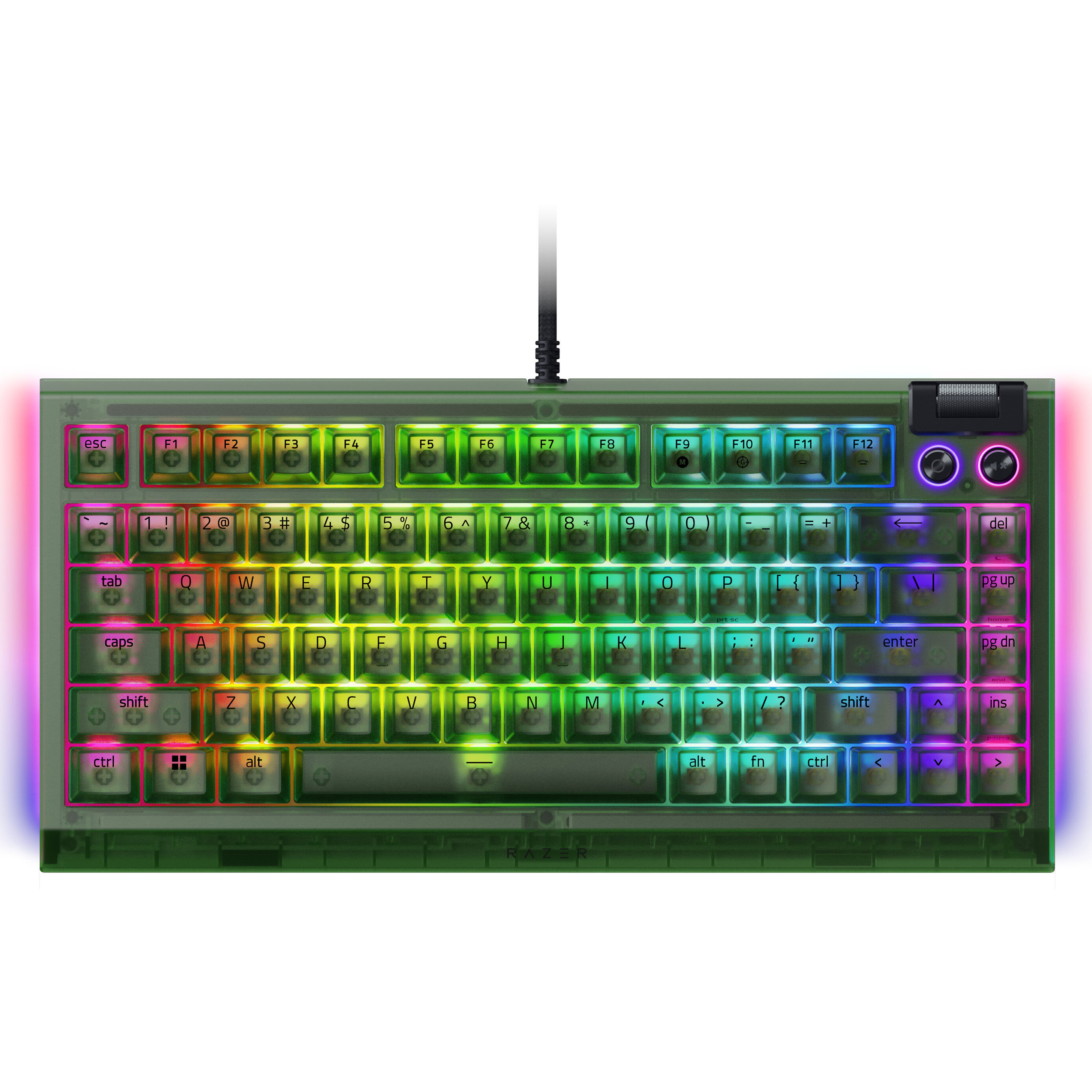 Razer BlackWidow V4 75% Phantom Green Edition (RZ03-05003300-R3M1)