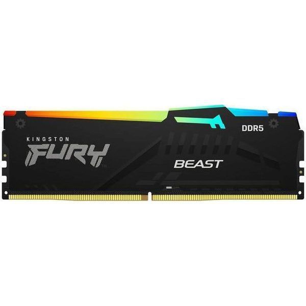 Kingston FURY 16 GB (2x8GB) DDR5 5200 MHz Beast RGB (KF552C40BBAK2-16) 446976 фото