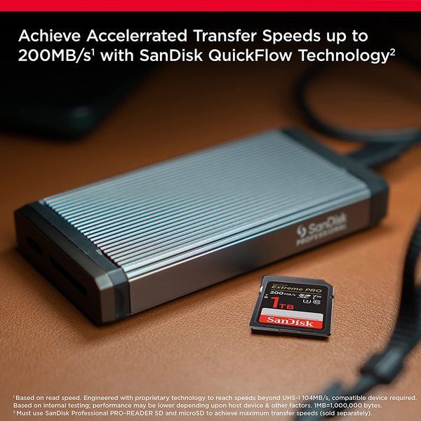 SanDisk 1 TB SDXC UHS-I U3 V30 Extreme PRO (SDSDXXD-1T00-GN4IN) 685726 фото