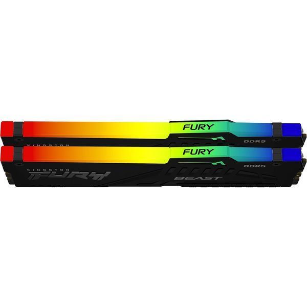 Kingston FURY 16 GB (2x8GB) DDR5 5200 MHz Beast RGB (KF552C40BBAK2-16) 446976 фото