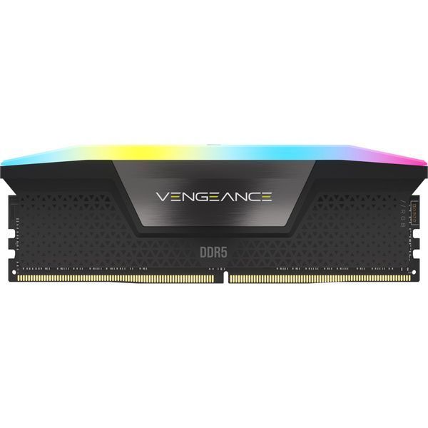 Corsair 32 GB (2x16GB) DDR5 6000 MHz Vengeance RGB Black (CMH32GX5M2D6000C36) 751727 фото