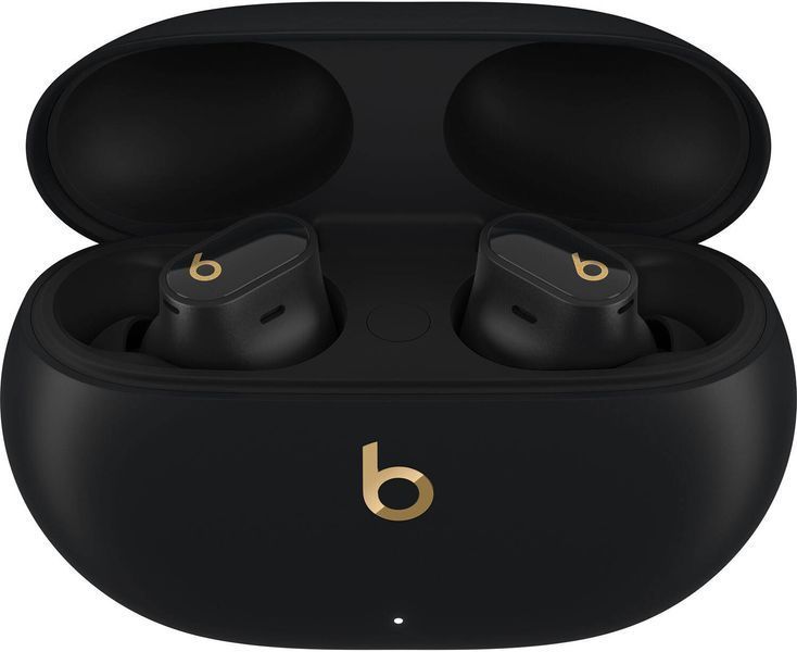 Навушники Beats Studio Buds + True Wireless Noise Canceling Earbuds - Black / Gold (MQLH3) MQLH3 фото