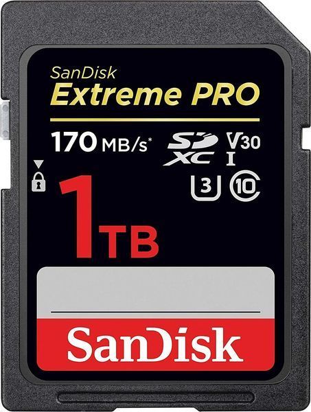 SanDisk 1 TB SDXC UHS-I U3 Extreme Pro (SDSDXXY-1T00-GN4IN) 253664 фото