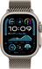 Apple Ремінець Milanese Loop Natural Titanium для Watch 44/45/46/49mm - Large (MXKE3) MXKE3 фото 2