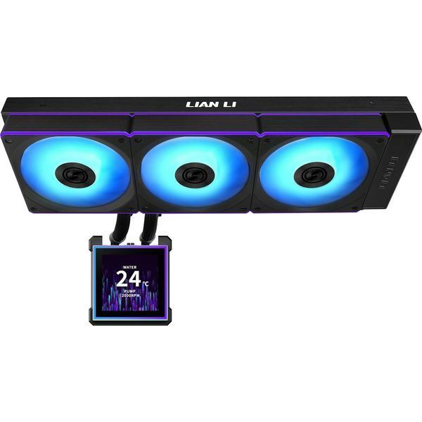 Lian Li HydroShift II LCD-S 360CL Black (G89.GHS2LCDS36CB.00) 779315 фото
