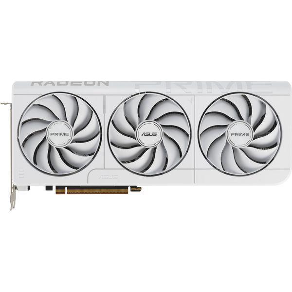 Відеокарта ASUS AMD Radeon RX 9070XT PRIME OC WHITE 16GB GDDR6 (PRIME-RX9070XT-O16G-WHITE) 429102 фото