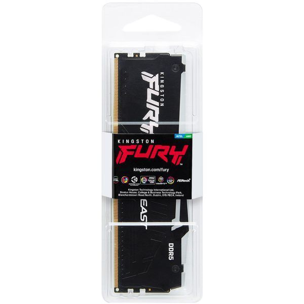 Kingston FURY 32 GB DDR5 5600 MHz Beast RGB (KF556C40BBA-32) 893864 фото