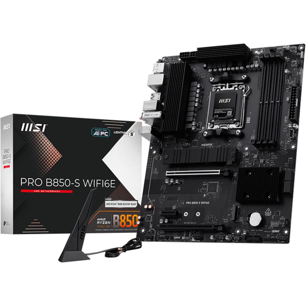 MSI PRO B850 -S WIFI6E (4711377365338)