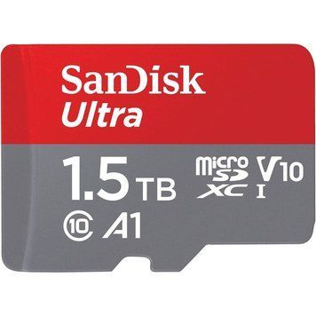 SanDisk 1,5 TB microSDXC UHS-I U1 V30 A1 Ultra (SDSQUAC-1T50-GN6MA) 549553 фото