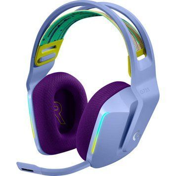 Logitech G733 Lightspeed Wireless RGB Lilac (981-000890) 798546 фото