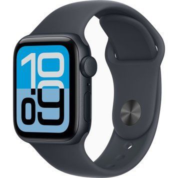 Apple Watch SE 3 GPS + Cellular 40mm Midnight Aluminum Case with Midnight Sport Band - M/L (MEPC4) MEPC4 фото