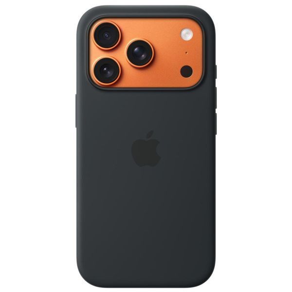 Чохол Apple iPhone 17 Pro Silicone Case with MagSafe - Black (MGFK4) MGFK4 фото