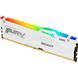 Kingston FURY 16 GB DDR5 6000 MHz Beast RGB EXPO White (KF560C30BWEA-16) 522665 фото 1