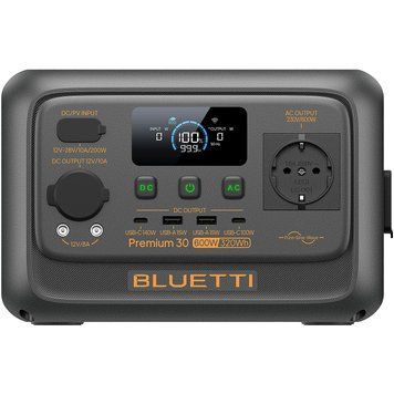 Зарядна станція BLUETTI Premium 30 V2 (P-PR30V2-EU-GY-BL-010) 924890 фото