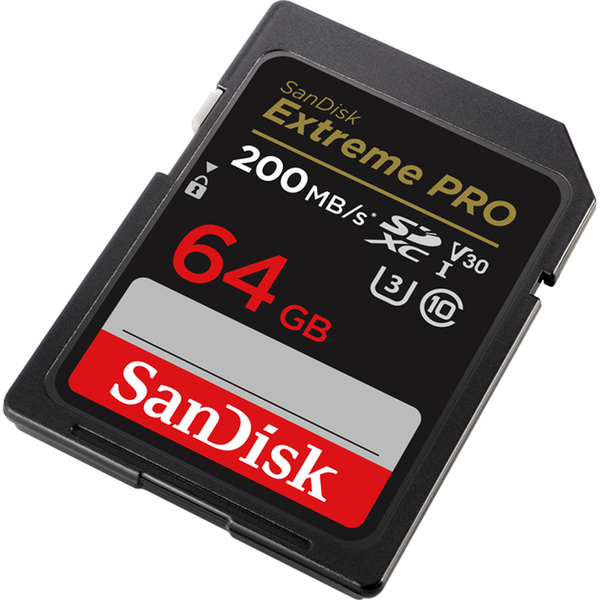 SanDisk 64 GB SDXC UHS-I U3 V30 Extreme PRO (SDSDXXU-064G-GN4IN) 396911 фото