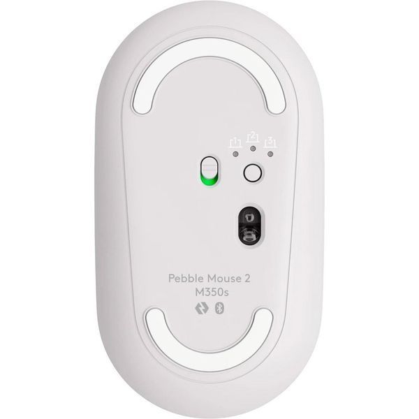 Logitech Pebble Mouse 2 M350s Tonal White (910-007013) 548363 фото