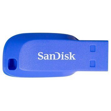 SanDisk 16 GB Cruzer Blade USB 2.0 Electric Blue (SDCZ50C-016G-B35BE) 923075 фото
