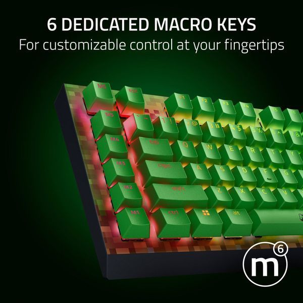 Razer BlackWidow V4 X Minecraft Edition (RZ03-04704100-R3M1) 854085 фото