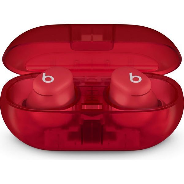 Навушники Beats Solo Buds &mdash; True Wireless Earbuds &mdash; Transparent Red (MUW03) MUW03 фото