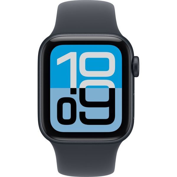 Apple Watch SE 3 GPS 44mm Midnight Aluminum Case with Midnight Sport Band - M/L (MEHQ4) MEHQ4 фото