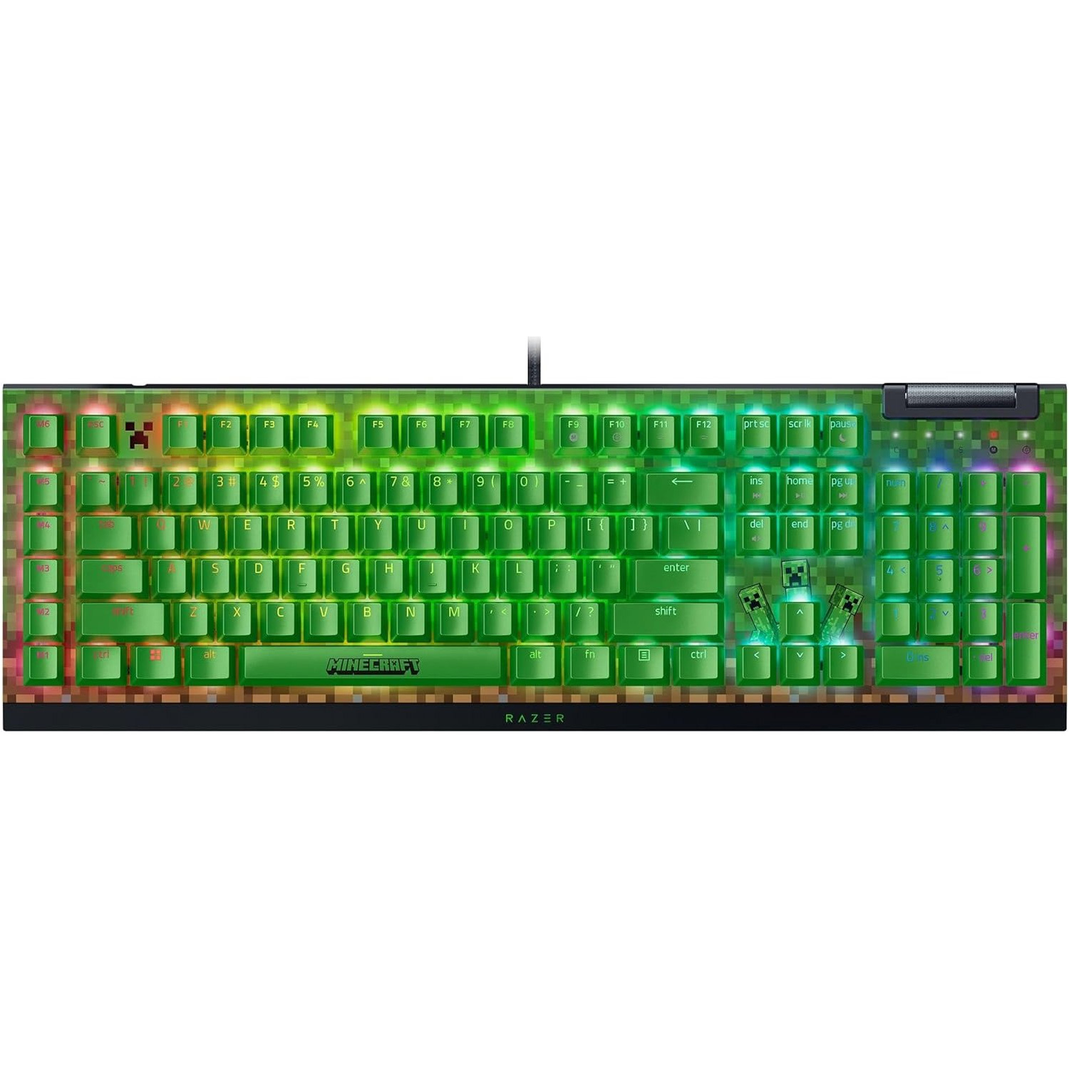 Razer BlackWidow V4 X Minecraft Edition (RZ03-04704100-R3M1)