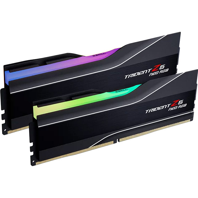 G. Skill 64 GB (2x32 ГБ) DDR5 6000 MHz Trident Z5 Neo RGB (F5-6000J3036G32GX2-TZ5NR)