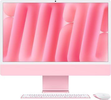 Apple iMac 24" M4/10CPU/10GPU/24GB/512GB Pink 2024 (MD2U4) MD2U4 фото