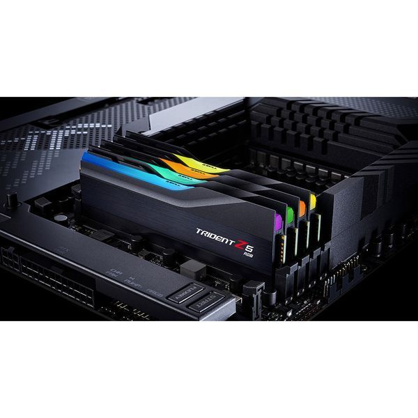 G.Skill 96 GB (2x48GB) DDR5 6400 MHz Trident Z5 RGB (F5-6400J3239F48GX2-TZ5RK) 987175 фото