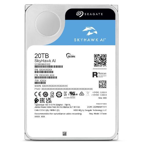 Seagate SkyHawk AI 20 TB (ST20000VE003) 669780 фото