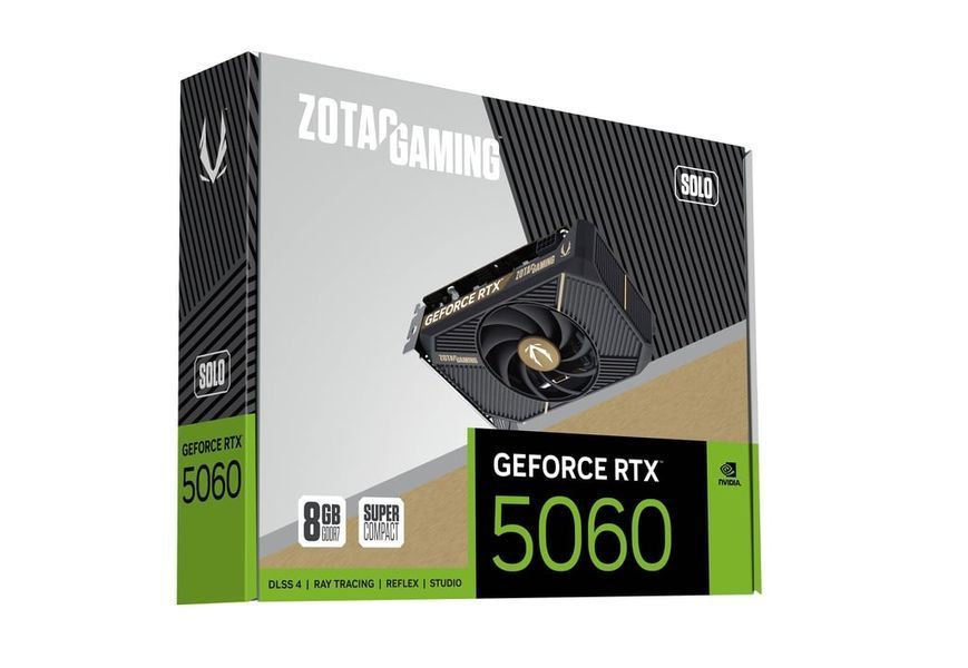 Відеокарта Zotac GeForce RTX 5060 GAMING SOLO (ZT-B50600G-10L) 305310 фото