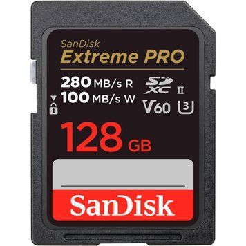 SanDisk 128 GB SDXC Class 10 UHS-II U3 V60 Extreme Pro (SDSDXEP-128G-GN4IN) 585989 фото