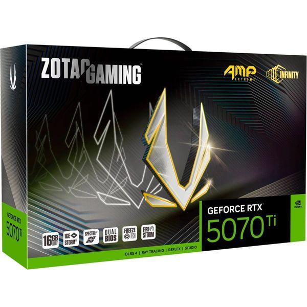 Відеокарта Zotac GeForce RTX 5070 Ti GAMING AMP Extreme INFINITY (ZT-B50710B-10P) 362916 фото