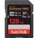 SanDisk 128 GB SDXC Class 10 UHS-II U3 V60 Extreme Pro (SDSDXEP-128G-GN4IN) 585989 фото 1