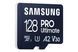 Samsung 128 GB microSDXC Pro Ultimate 1UHS-I U3 V30 A2 Class 10 + SD-adapter (MB-MY128SA/WW) 484547 фото 3