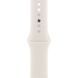 Apple Watch SE 3 GPS 44mm Starlight Aluminum Case with Starlight Sport Band - M/L (MEHJ4) MEHJ4 фото 3
