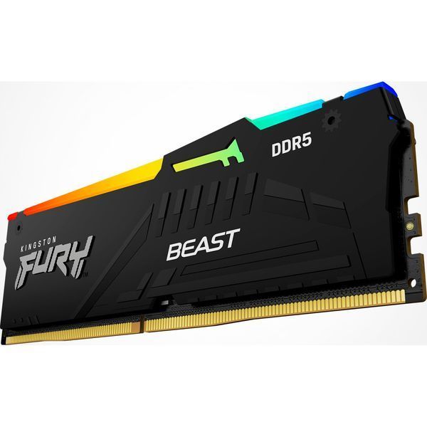Kingston FURY 64 GB DDR5 5600 MHz Beast Black RGB EXPO (KF556C36BBEA-64) 646151 фото