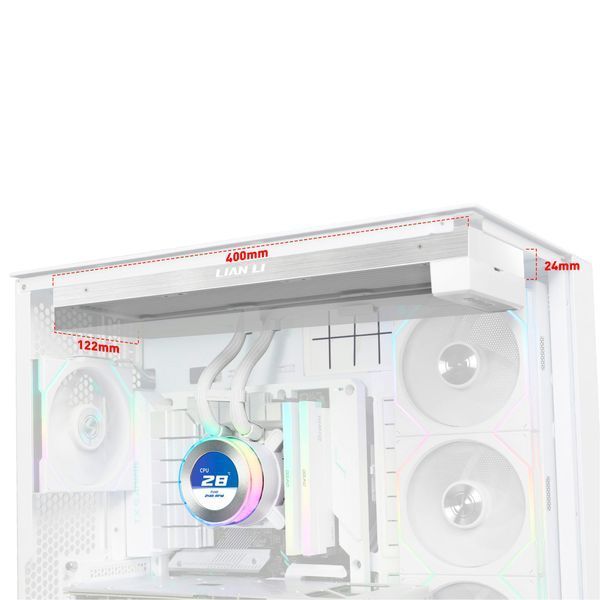 Lian Li Hydroshift II LCD-C 360N White (G89.GHS2LCD36W.00) 272848 фото
