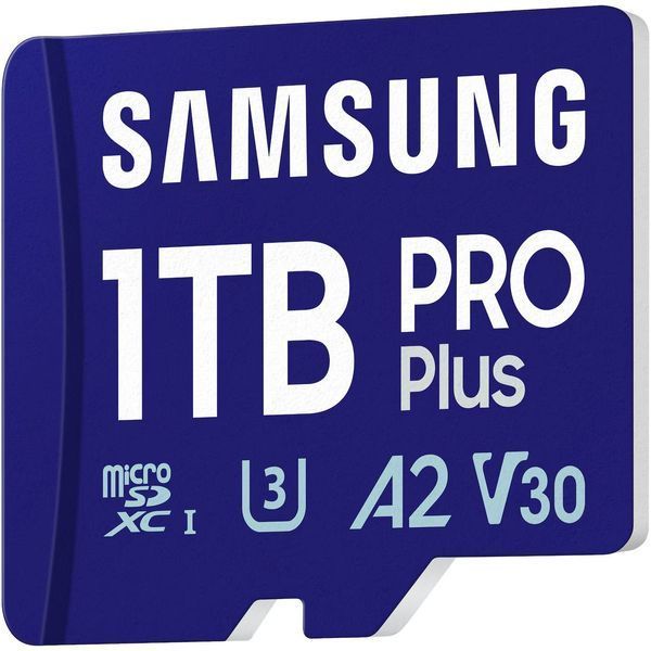 Samsung 1 TB MicroSDXC UHS-I Class 10 PRO Plus + Adapter (MB-MD1T0SA) 675858 фото