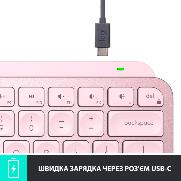 Logitech MX Keys Mini Rose (920-010500) 768586 фото